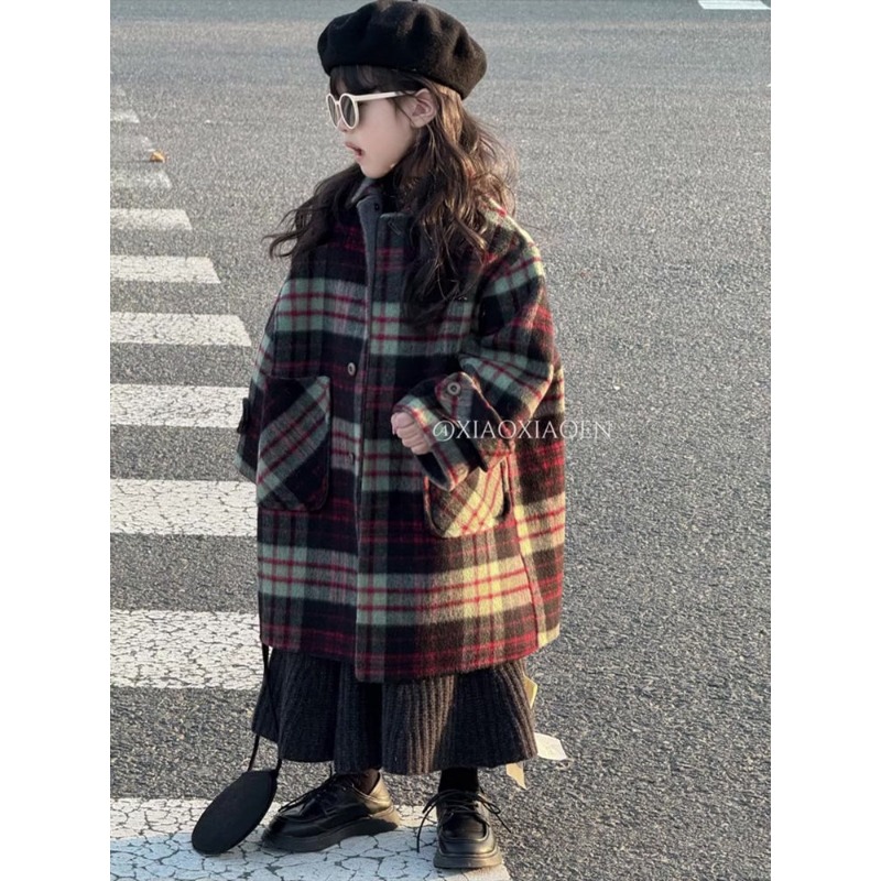 Baby Clothing High End - Korean Children's Clothing Girls' Woolen Coat