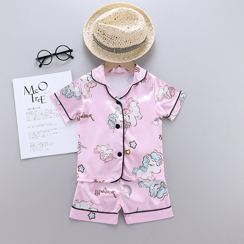 Baby Sleep Suit - Unicorn Baby Girls Pajamas Clothing Set