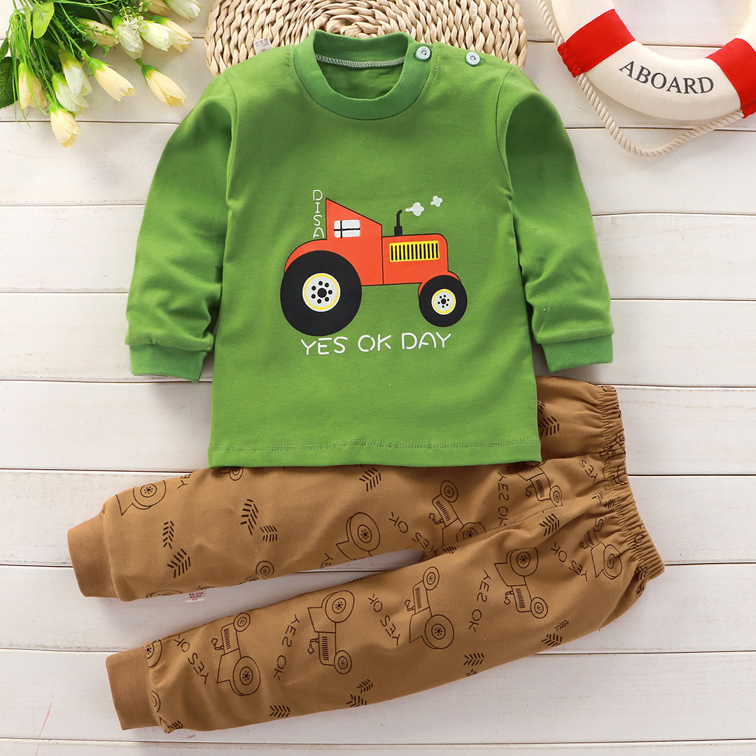 Baby Sleep Suit - Autumn Sleepwear Pajamas For Girls Boys