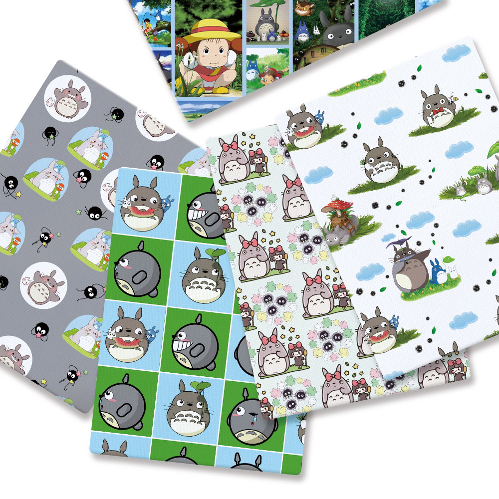 Baby Clothing In Japan - Cartoon Fabric Hot DIY140*50cm Handmade Sewing