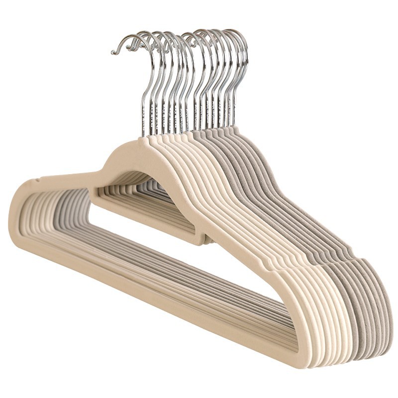 Baby Clothing Rack - Velvet Clothes Hangers for Suits Anti-slip