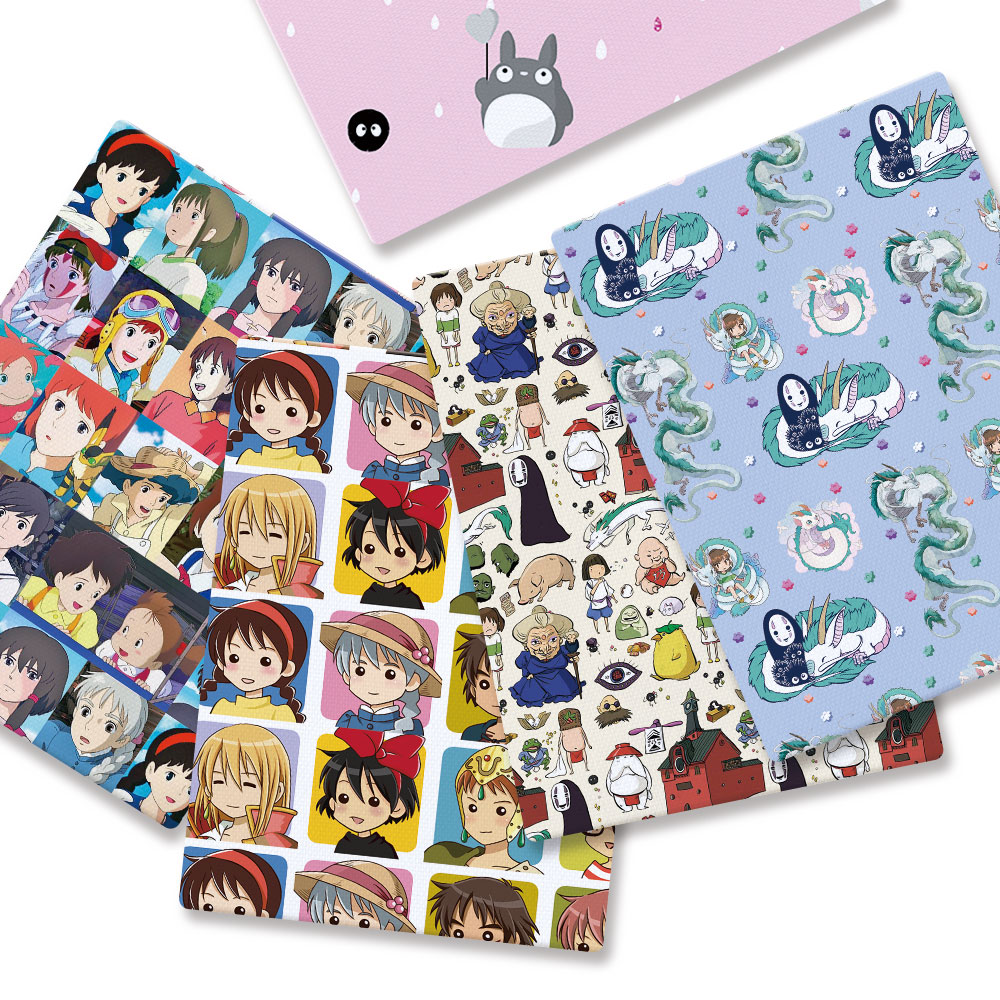 Baby Clothing In Japan - Cartoon Fabric Hot DIY140*50cm Handmade Sewing