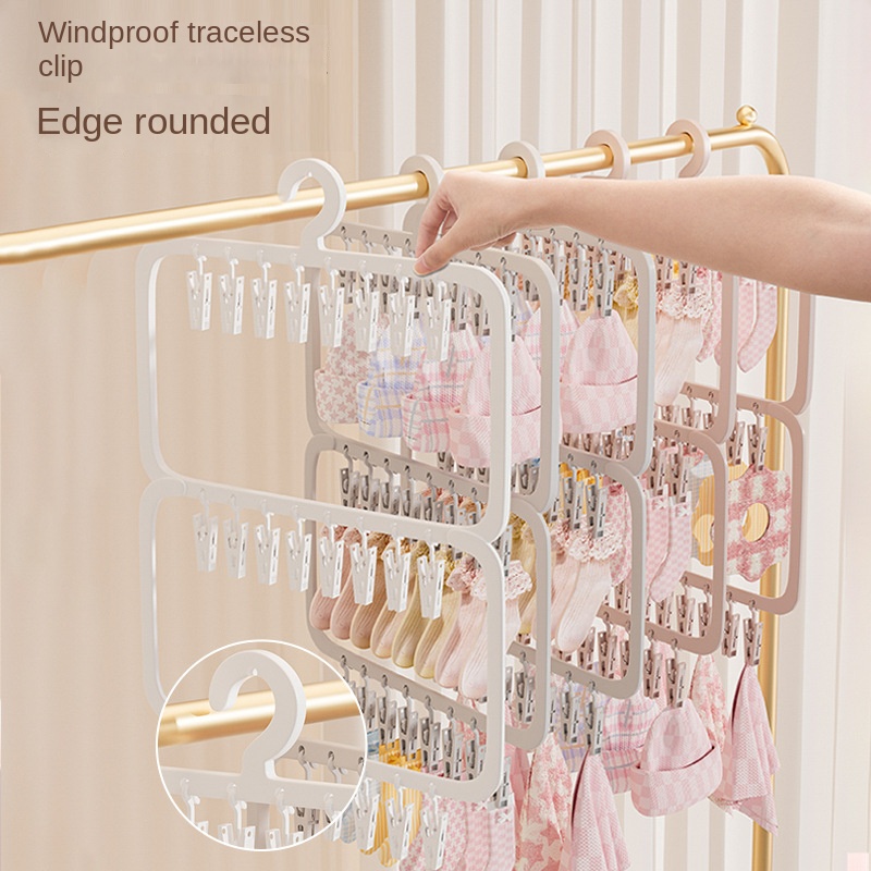 Baby Clothing Cupboard - 3881 Baby Cloth Hanger Household Wardrobe