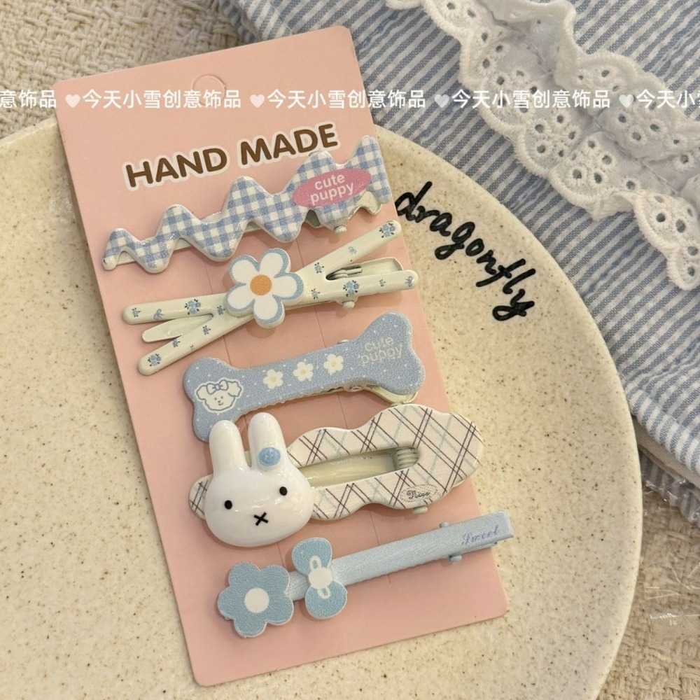 Baby Clothing In Japan - 5pcs Miffy Hair Clip Cute Baby