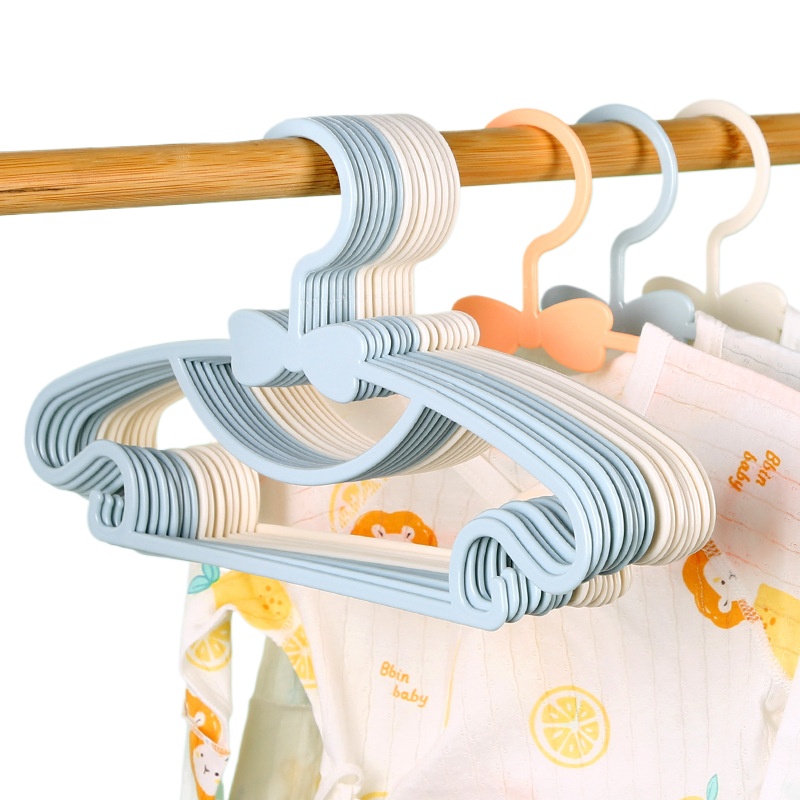 Baby Clothing Rack - 5-50Pcs Baby Hangers Plastic Kids Clothes