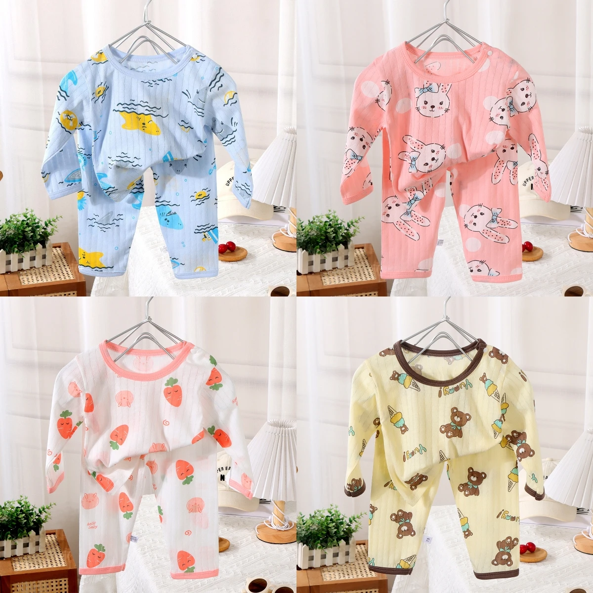 2024 New Baby Cotton Home Clot - Baby Sleep Suit ulasan dan harga