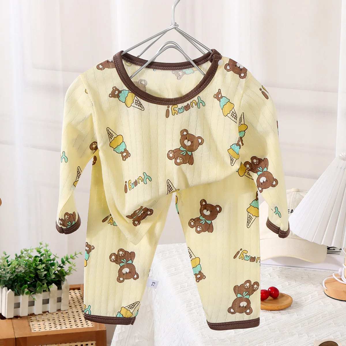 2024 New Baby Cotton Home Clot - Baby Sleep Suit ulasan dan harga