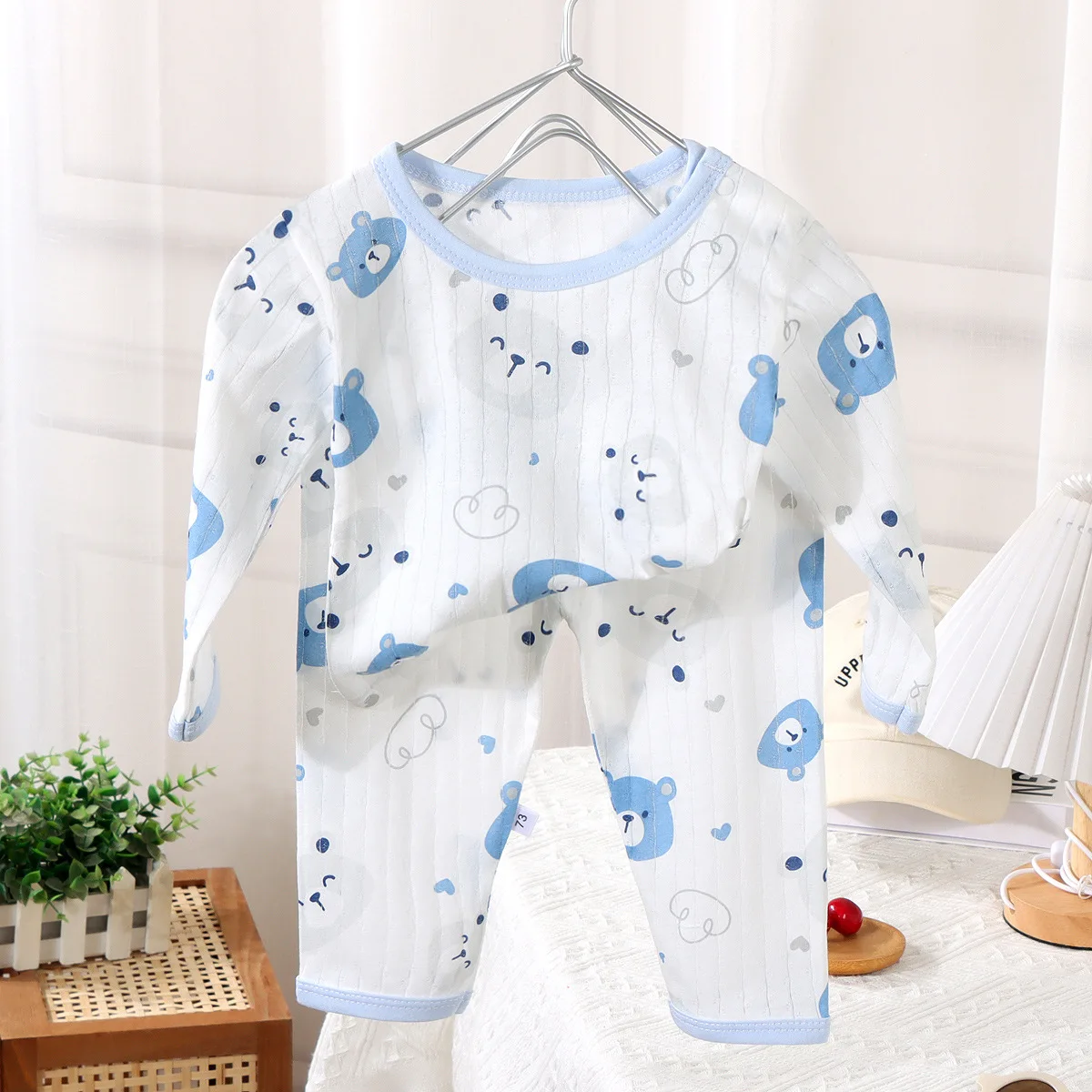2024 New Baby Cotton Home Clot - Baby Sleep Suit ulasan dan harga