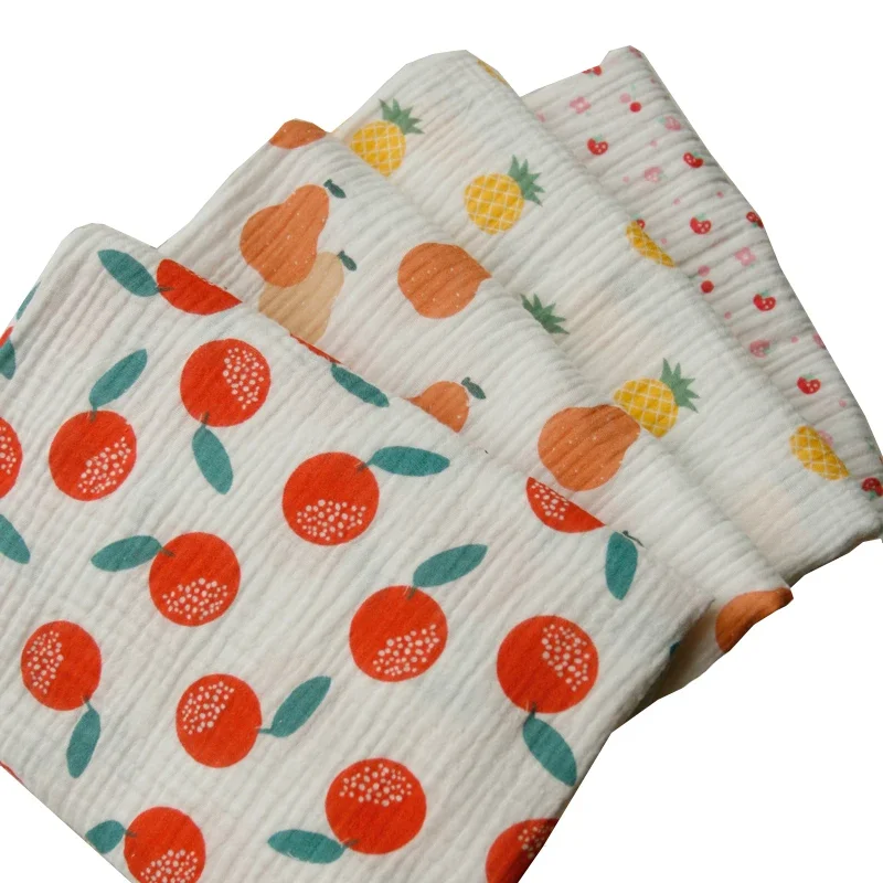 135x50cm Double Layer Crepe Pu - Baby Clothing Yarn ulasan dan harga