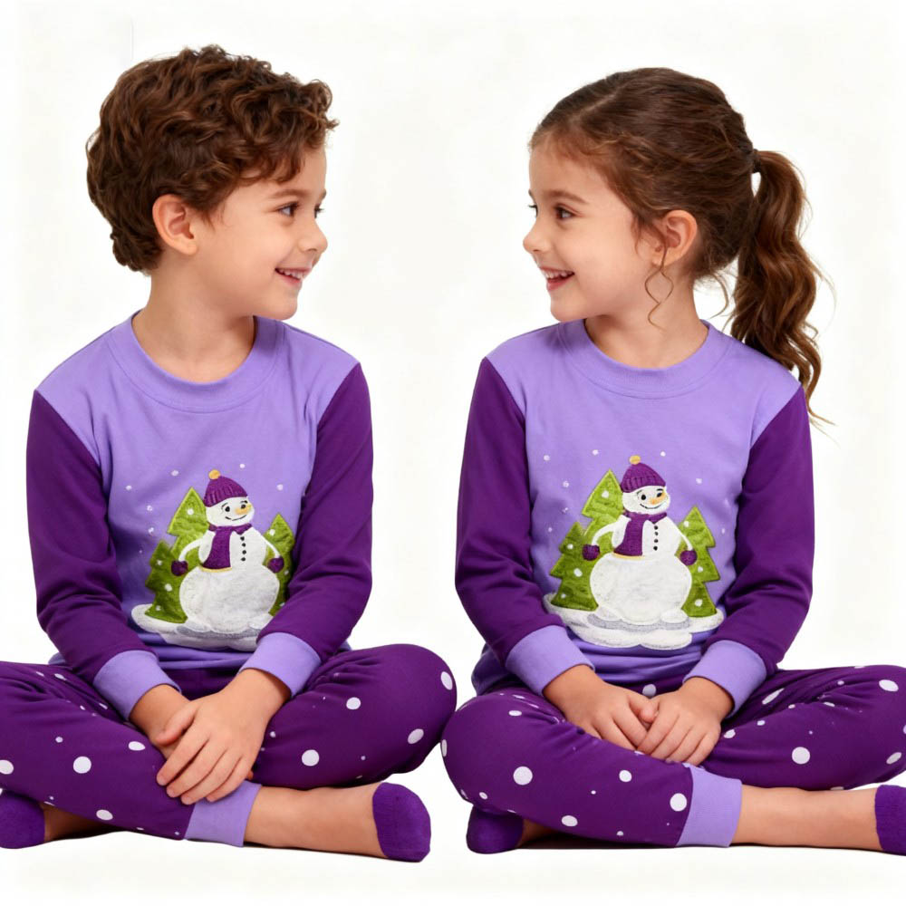 100 Cotton Girls Christmas Paj - Baby Sleep Suit ulasan dan harga
