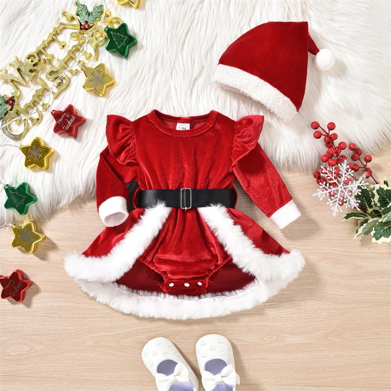 VISgogo 0-18 Months Baby Girls - Baby Xmas Clothing ulasan dan harga