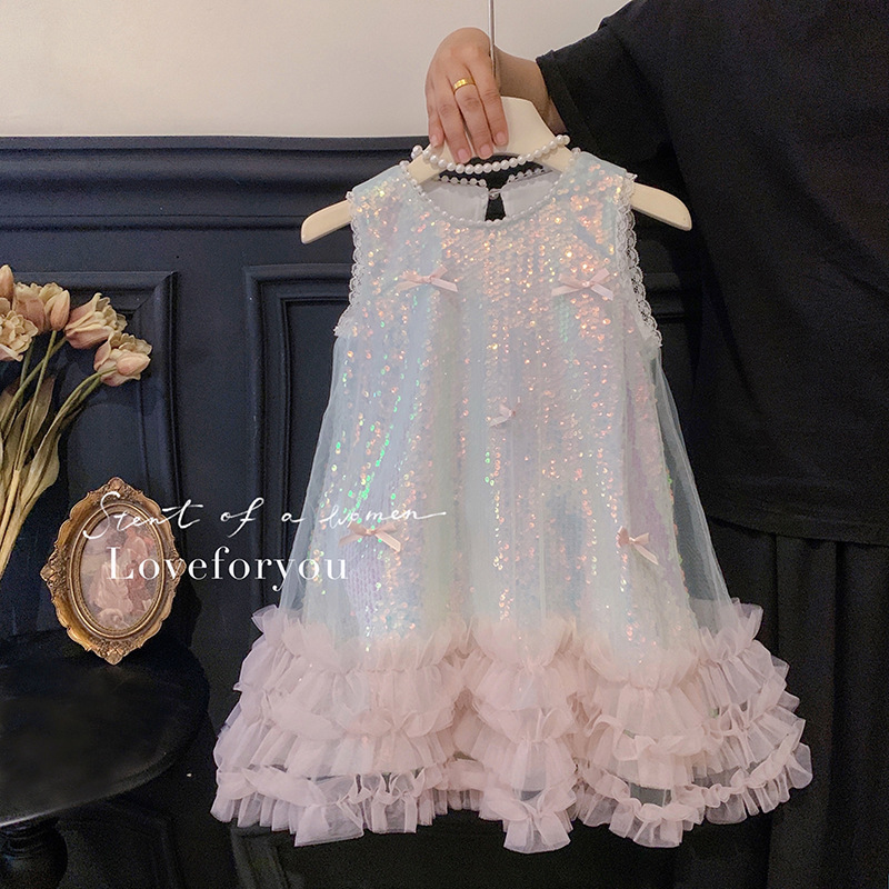Girls Dress Summer New Childre - Baby Clothing High End ulasan dan harga