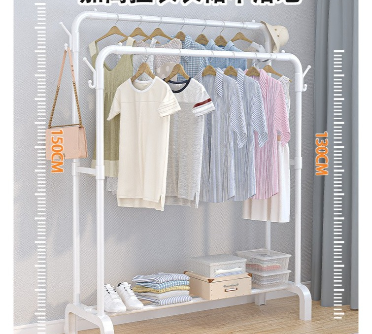 Floor-to-ceiling hanger clothi - Baby Clothing Rack ulasan dan harga