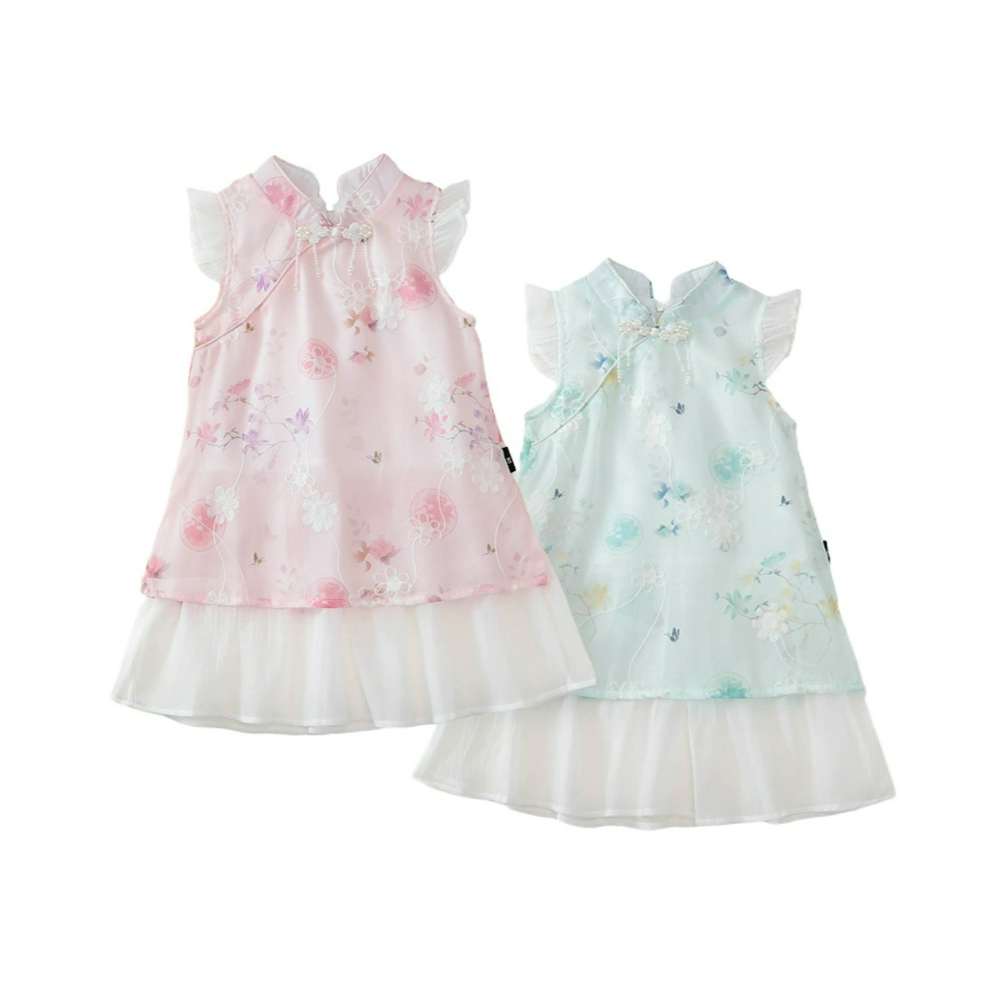 2026 Summer New Girl's New Chi - Baby Clothing Yarn ulasan dan harga