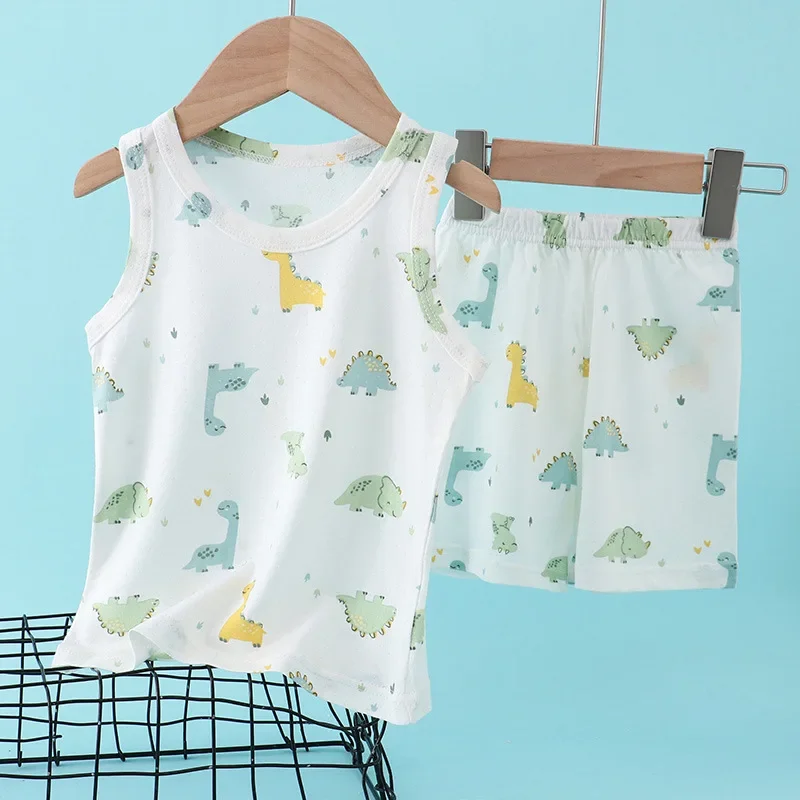 Kids Bamboo Cotton Vest Suit S - Baby Sleep Suit ulasan dan harga
