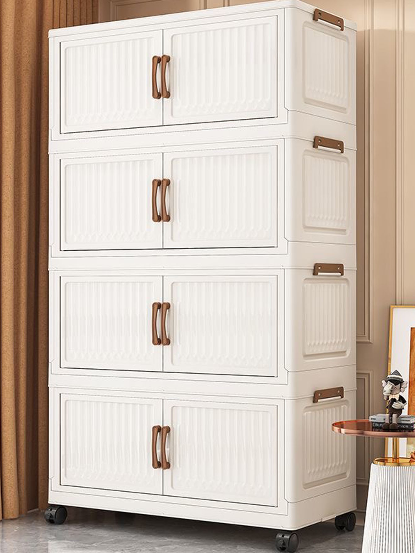 Foldable No-Install Multi-Laye - Baby Clothing Cupboard ulasan dan harga