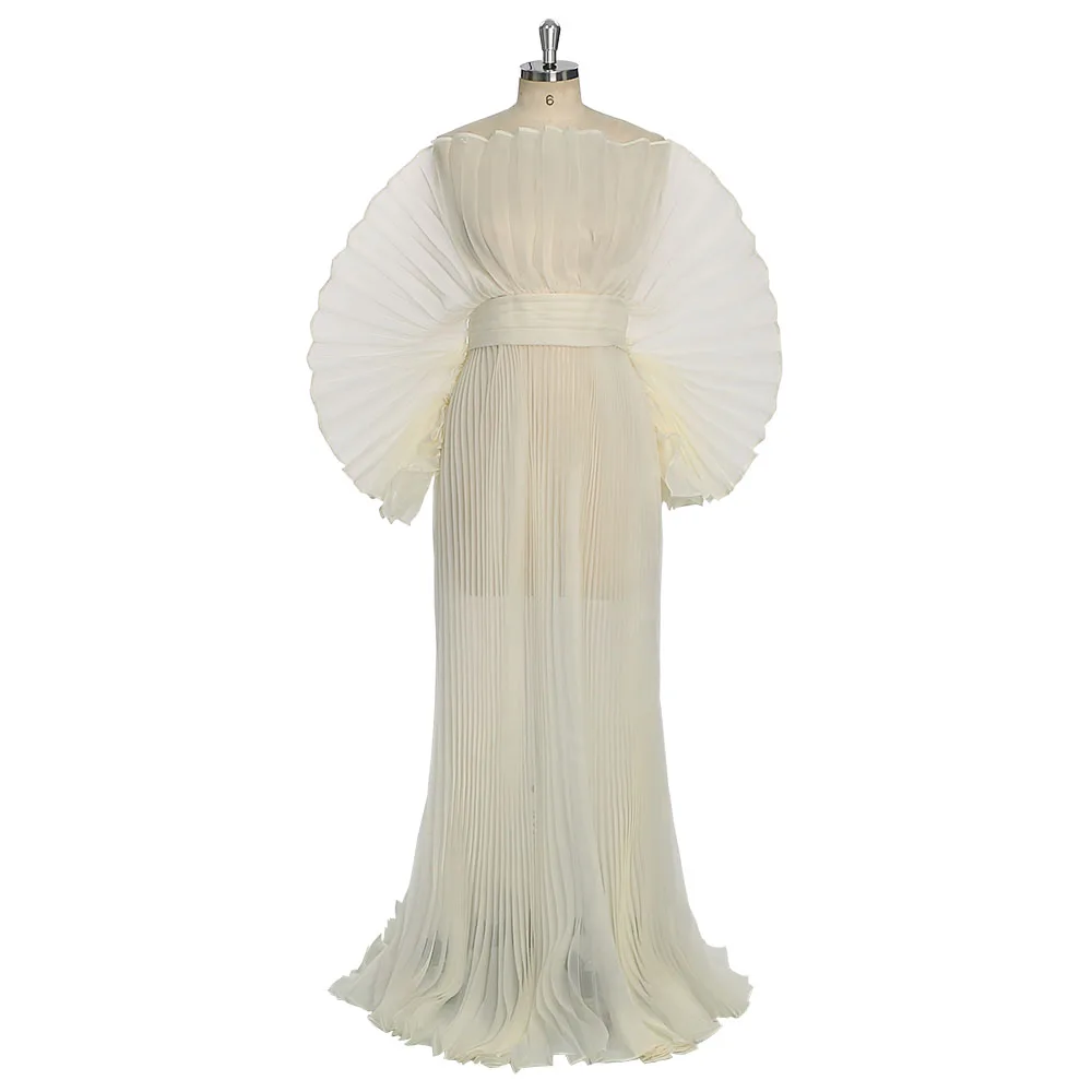 2026 New Off White Pleated Max - Baby Xmas Clothing ulasan dan harga