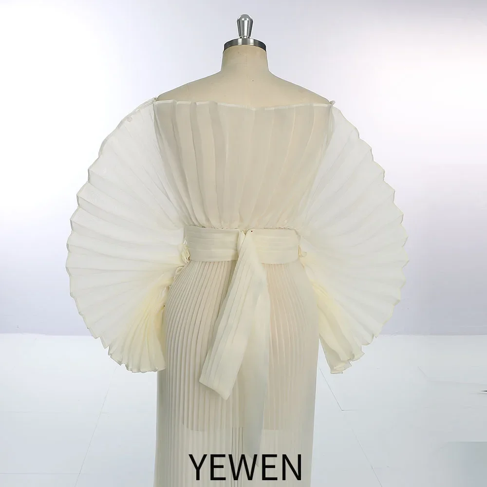 2026 New Off White Pleated Max - Baby Xmas Clothing ulasan dan harga
