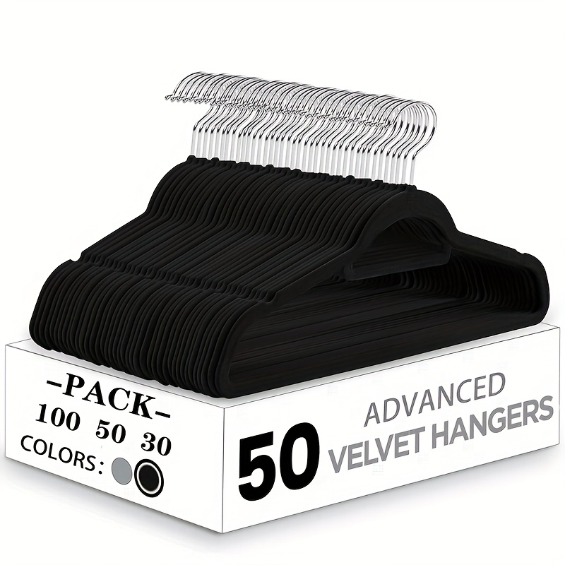 50Velvet non-slip hangers, spa - Baby Clothing Rack ulasan dan harga