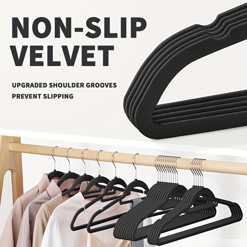 50Velvet non-slip hangers, spa - Baby Clothing Rack ulasan dan harga