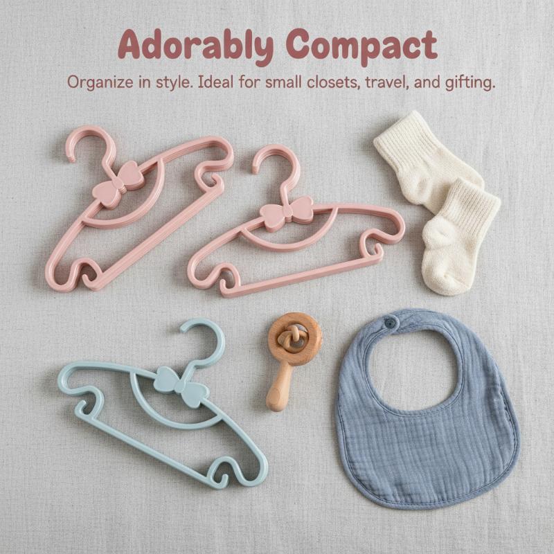 12PCS Baby Kids Clothes Hanger - Baby Clothing Rack ulasan dan harga