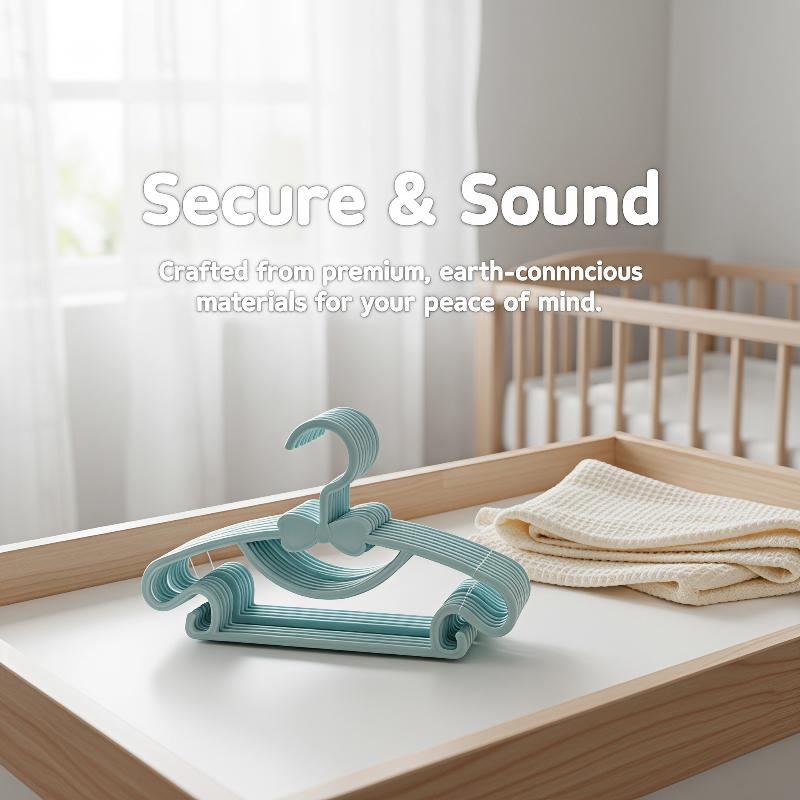 12PCS Baby Kids Clothes Hanger - Baby Clothing Rack ulasan dan harga