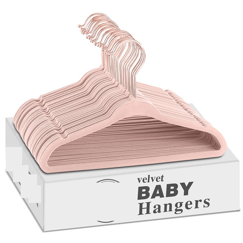 Velvet Hangers for Clothes 10P - Baby Clothing Rack ulasan dan harga