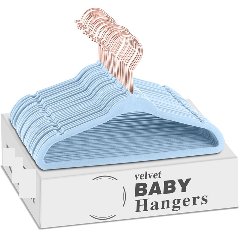 Velvet Hangers for Clothes 10P - Baby Clothing Rack ulasan dan harga