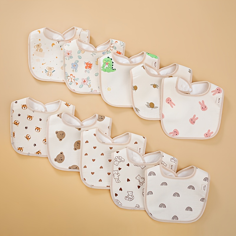 Soft Cotton Gauze Bibs for Inf - Baby Clothing Neutral ulasan dan harga