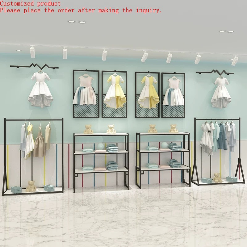 Children Garment Store Furnitu - Baby Clothing Rack ulasan dan harga