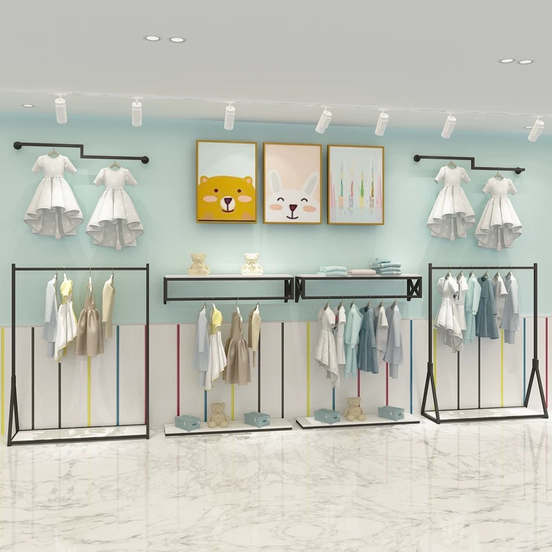 Children Garment Store Furnitu - Baby Clothing Rack ulasan dan harga