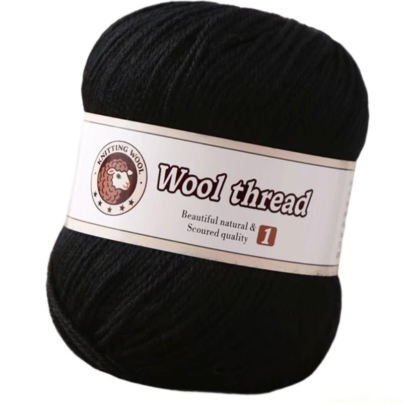 QX2E Multicolored Wool Acrylic - Baby Clothing Yarn ulasan dan harga