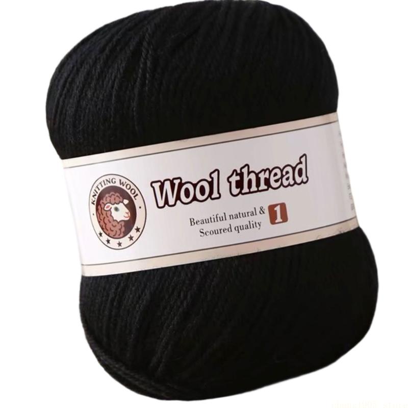 QX2E Multicolored Wool Acrylic - Baby Clothing Yarn ulasan dan harga
