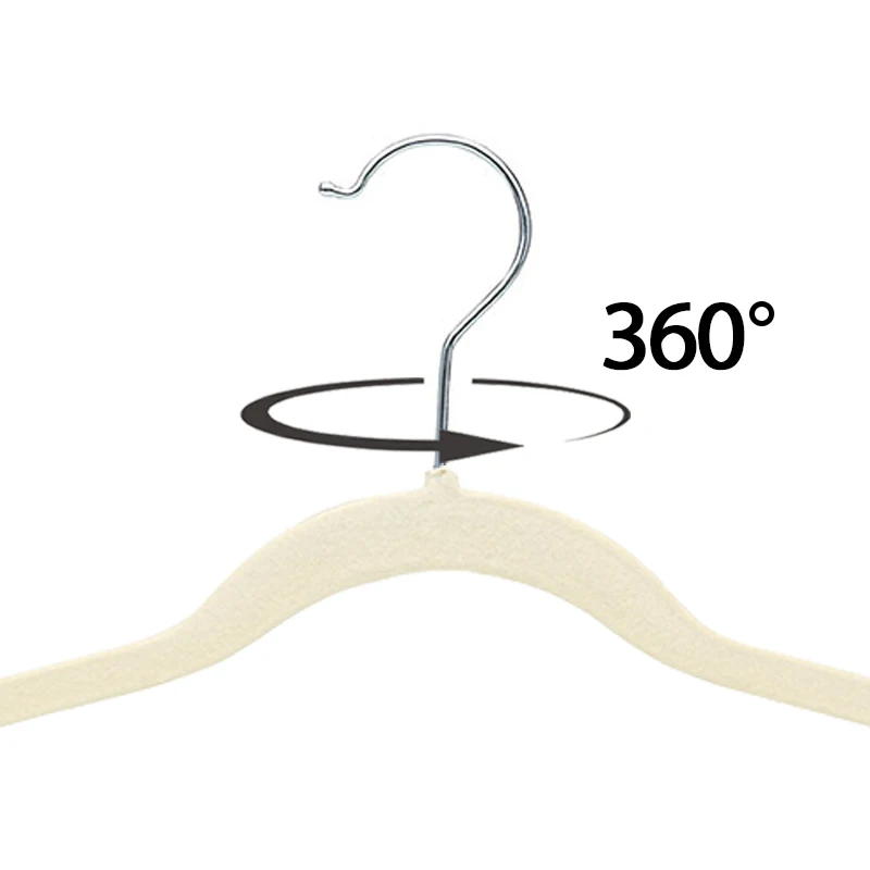 Velvet Clothes Hangers for Sui - Baby Clothing Rack ulasan dan harga