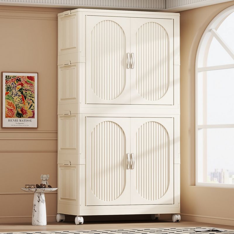 Foldable Baby Closet Plastic I - Baby Clothing Cupboard ulasan dan harga