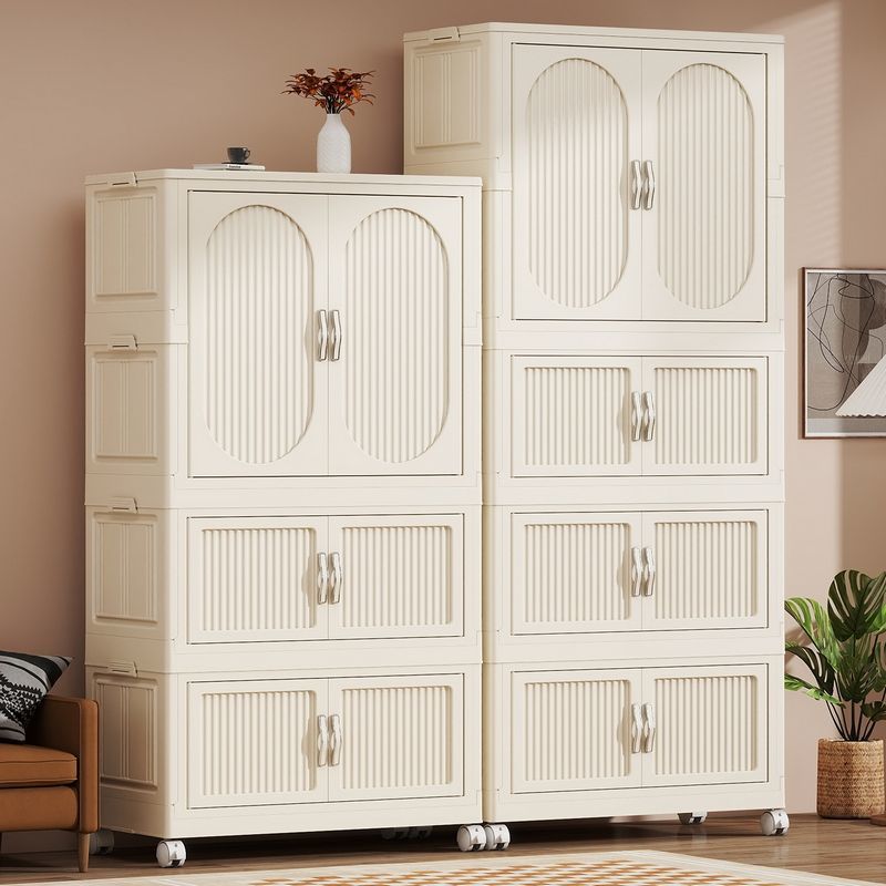 Foldable Baby Closet Plastic I - Baby Clothing Cupboard ulasan dan harga