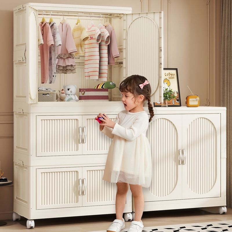 Foldable Baby Closet Plastic I - Baby Clothing Cupboard ulasan dan harga