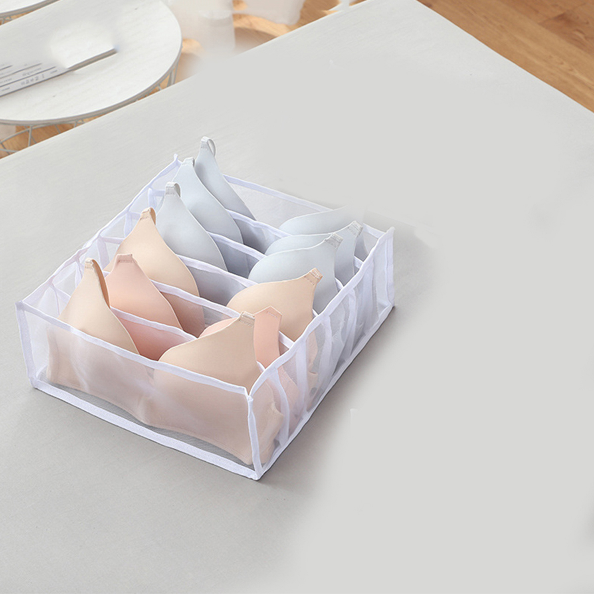 House Storage Box Nylon Mesh B - Baby Clothing Cupboard ulasan dan harga