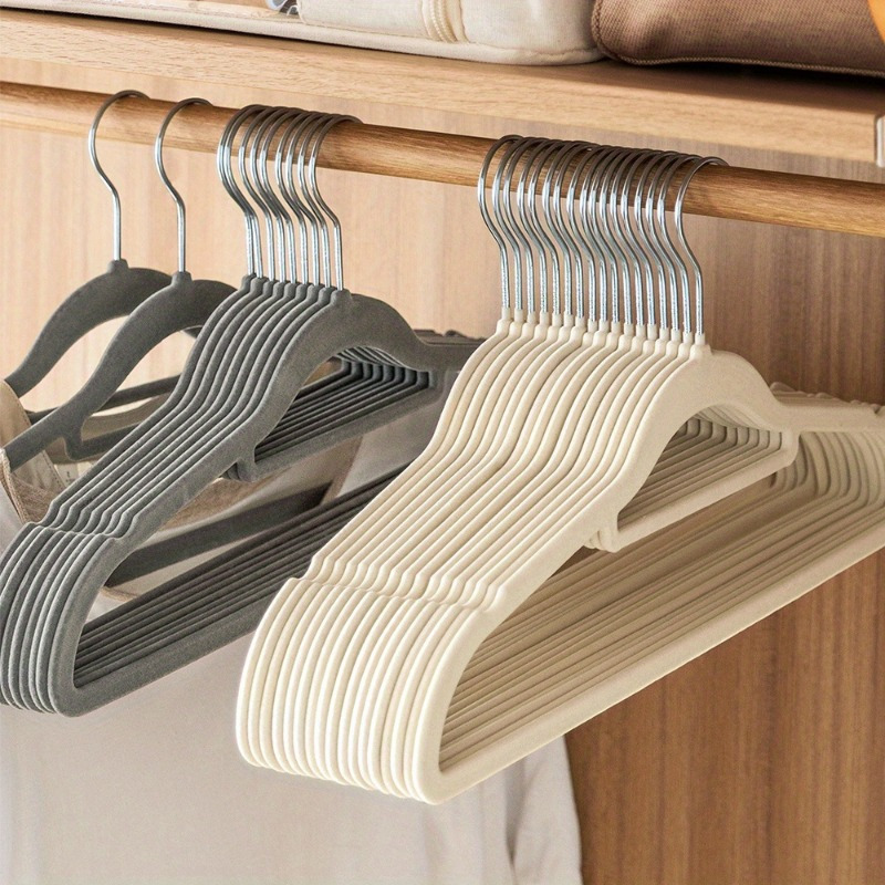 Premium Velvet Hangers with 36 - Baby Clothing Rack ulasan dan harga