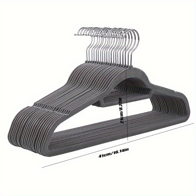Premium Velvet Hangers with 36 - Baby Clothing Rack ulasan dan harga