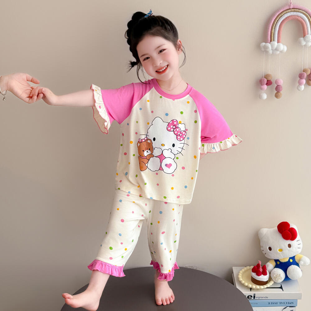 Sanrio Hello Kitty Girls Modal - Baby Sleep Suit ulasan dan harga