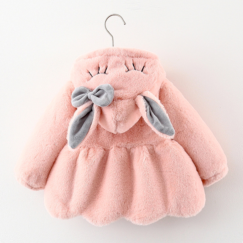 Cute Rabbit Ears Plush Baby Ja - Baby Xmas Clothing ulasan dan harga