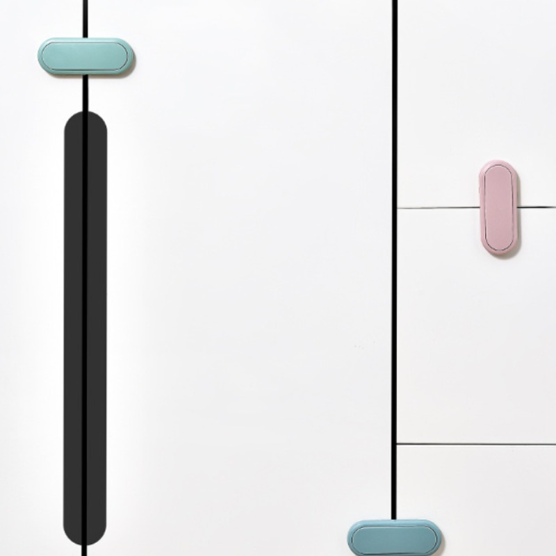 Latch Cabinet Door Protection  - Baby Clothing Cupboard ulasan dan harga