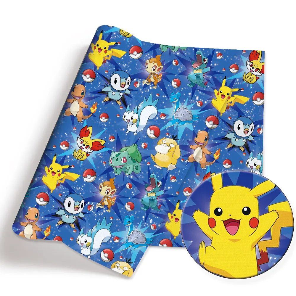 Pokemon Cartoon Fabric140*50cm - Baby Clothing In Japan ulasan dan harga