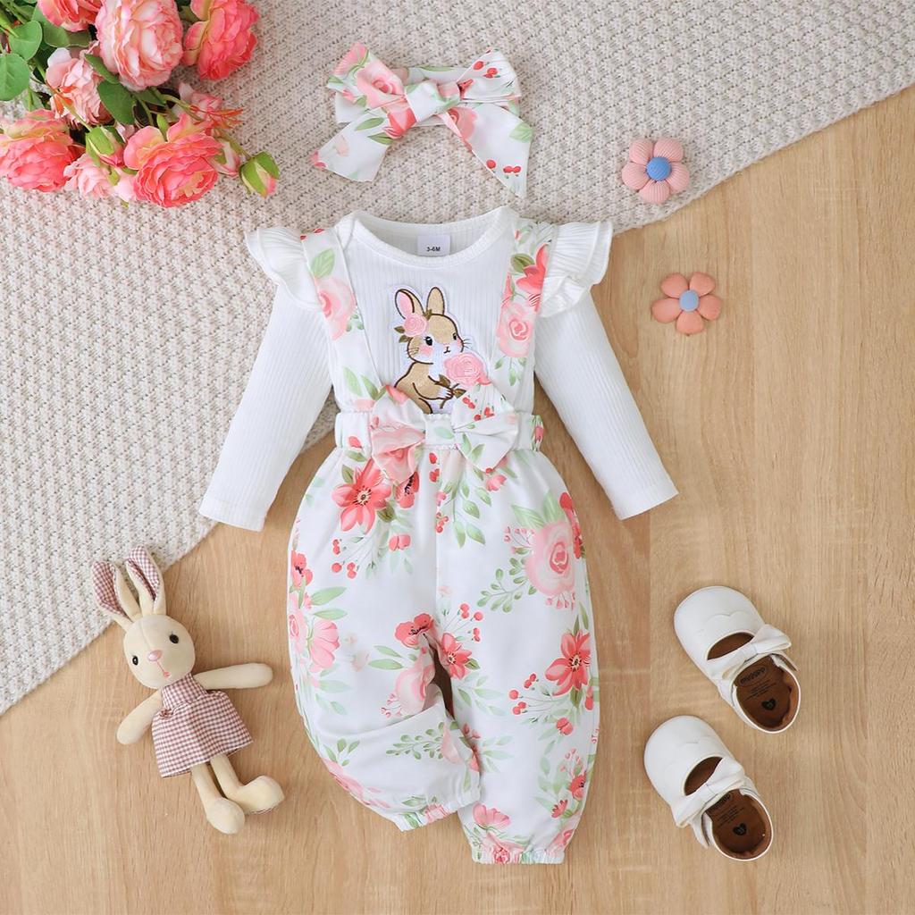 3PCS Clothes Outfits for 1-24M - Baby Xmas Clothing ulasan dan harga