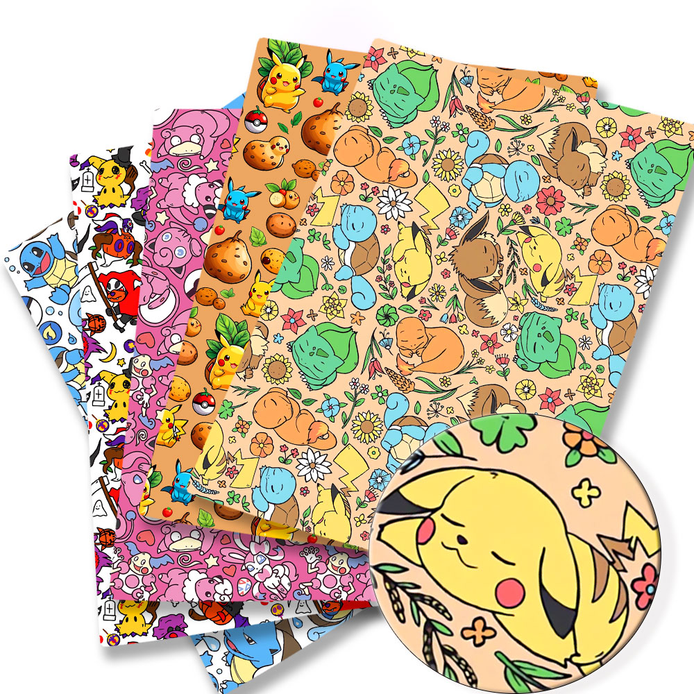 Pokemon Cartoon Fabric140*50cm - Baby Clothing In Japan ulasan dan harga