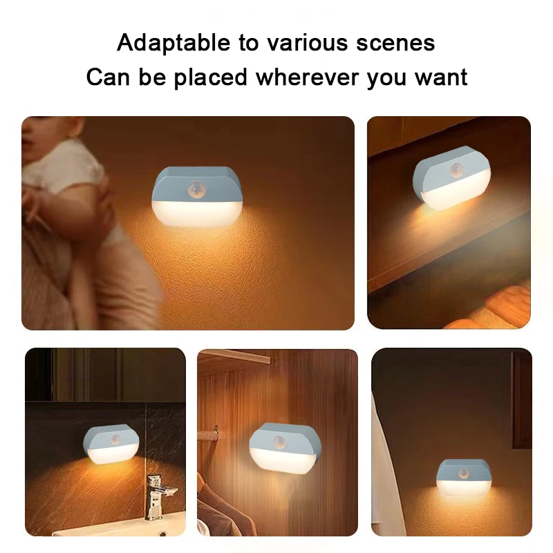 LED Human Body Sensing Night L - Baby Clothing Cupboard ulasan dan harga