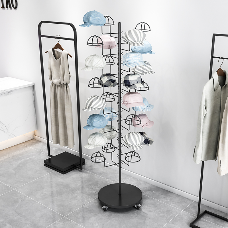 Hat display stand Floor-to-cei - Baby Clothing Rack ulasan dan harga