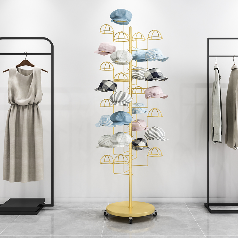 Hat display stand Floor-to-cei - Baby Clothing Rack ulasan dan harga