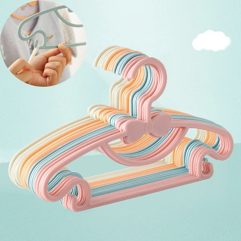 5-50Pcs Baby Hangers Plastic K - Baby Clothing Rack ulasan dan harga